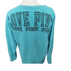 PINK Victoria's Secret Teal Sweatshirt